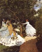 Claude Monet Femmes au jardin Women in the Garden Frauen im Gaten oil painting artist